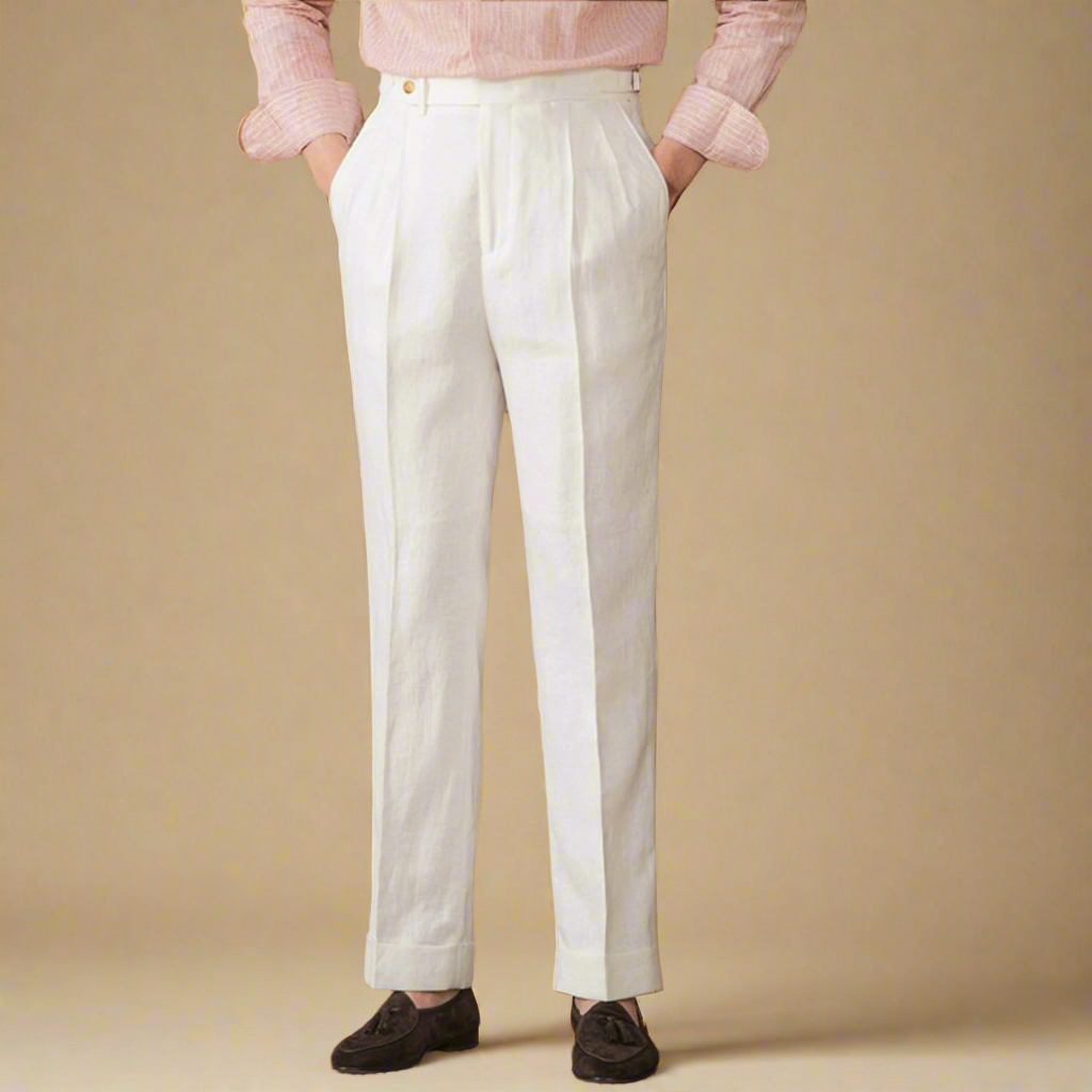 The Rossetti Linen Trousers   Tovian Instinct