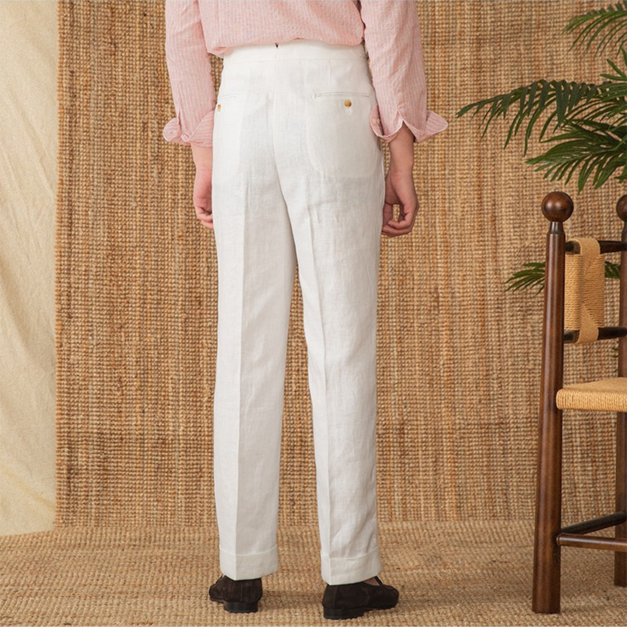 The Rossetti Linen Trousers Tovian Instinct