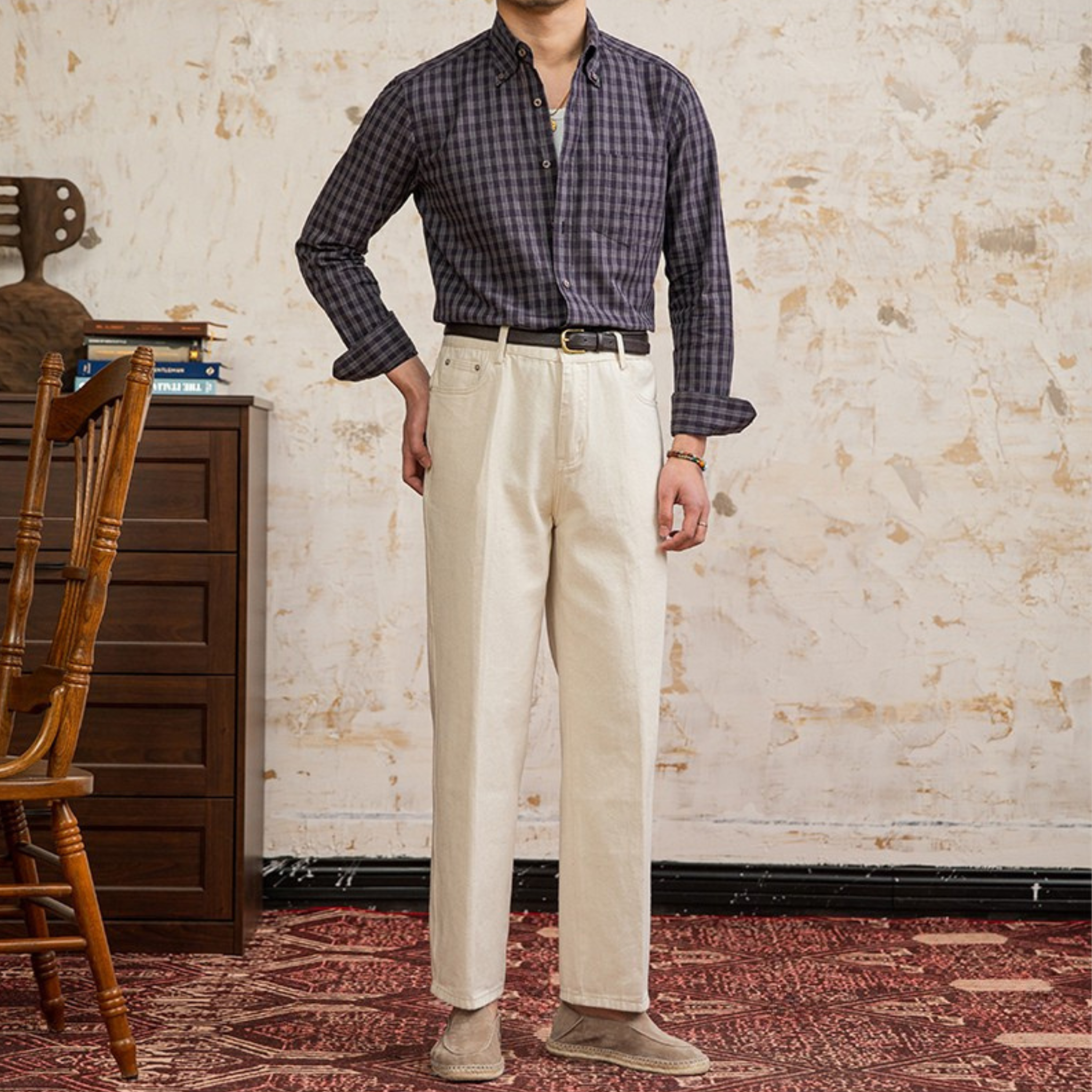 The Rivington Check Shirt Tovian Instinct
