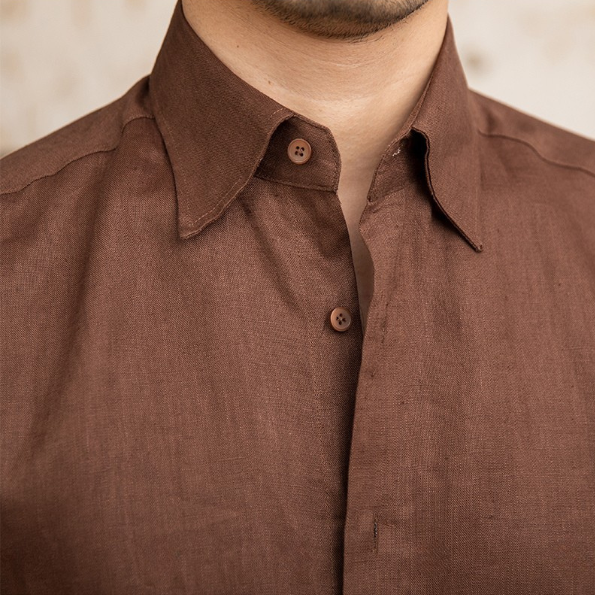 The Brentino Linen Shirt Tovian Instinct