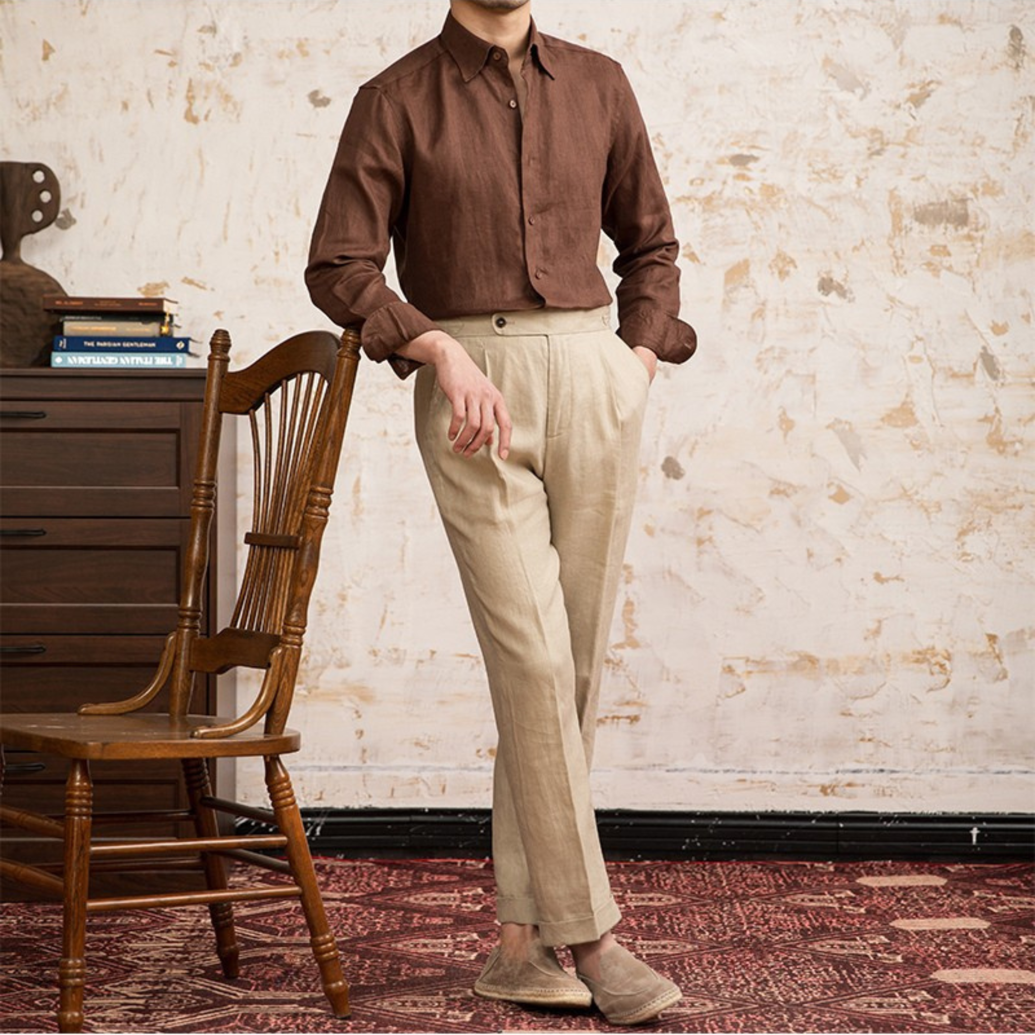 The Brentino Linen Shirt Tovian Instinct