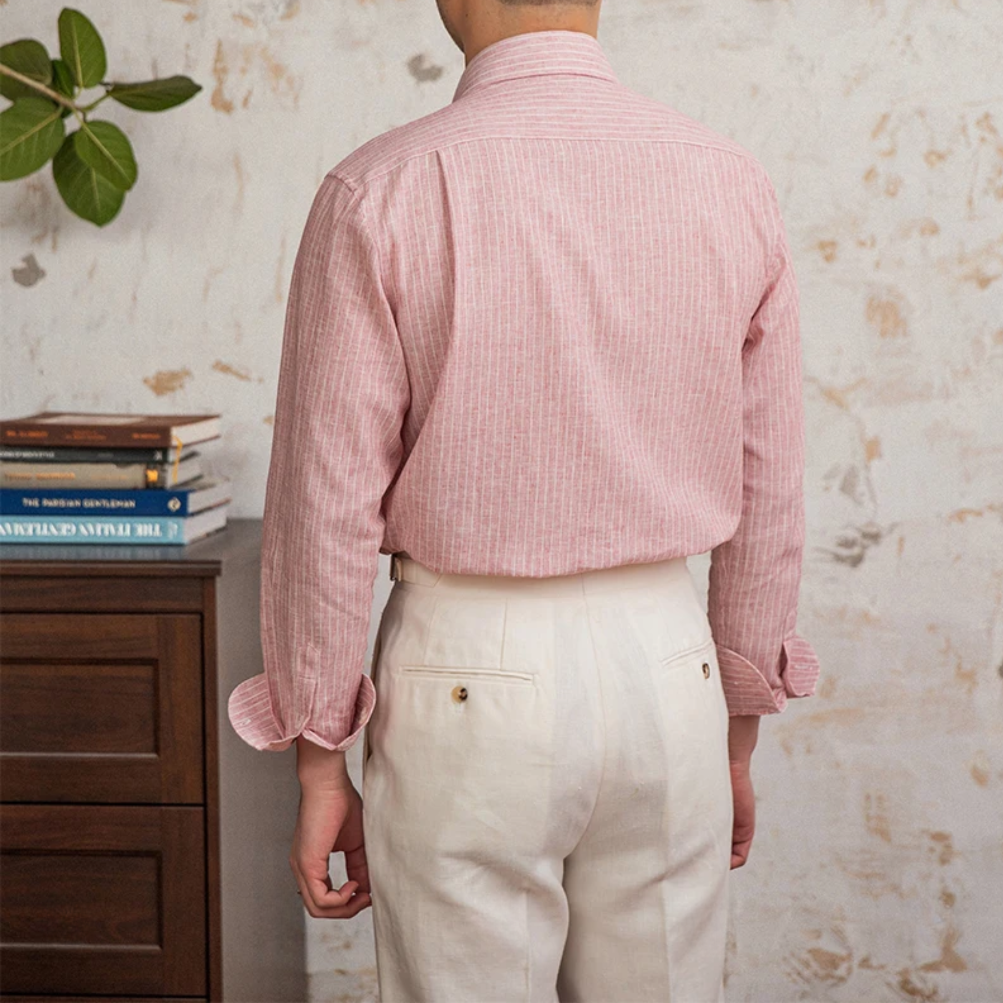 The Calden Cotton-Linen Shirt Tovian Instinct