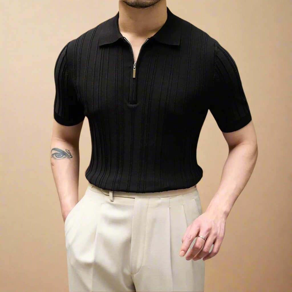 The Lido Zip Polo Tovian Instinct