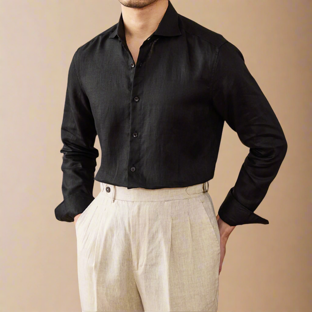 The Positano Linen Shirt   Tovian Instinct