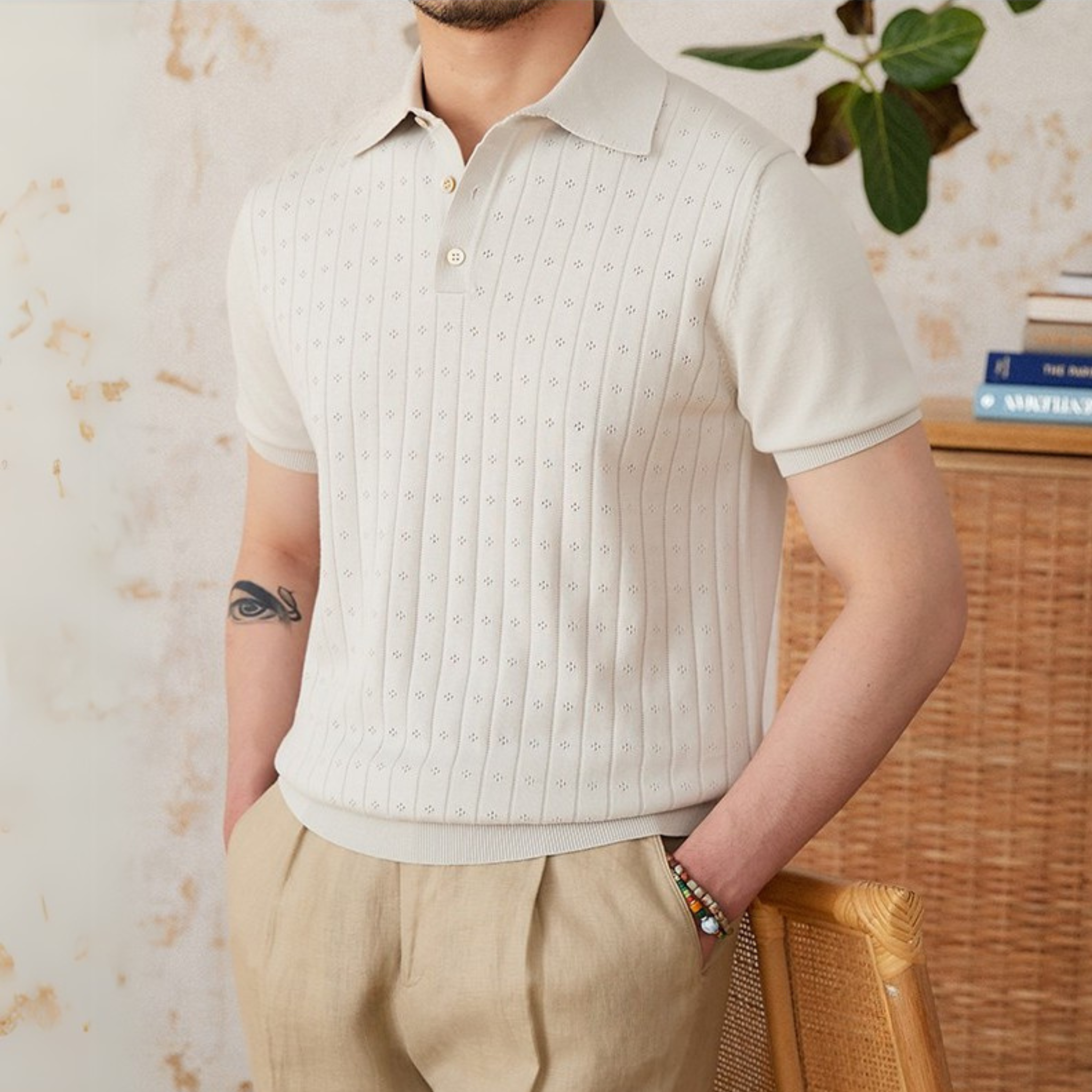 The Nolet Knit Polo Tovian Instinct