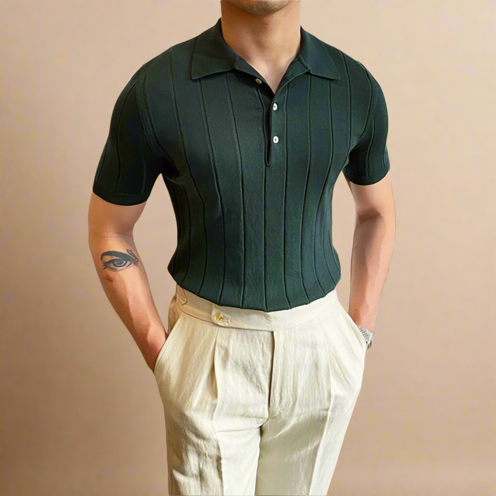 The Vittore Knit Polo   Tovian Instinct