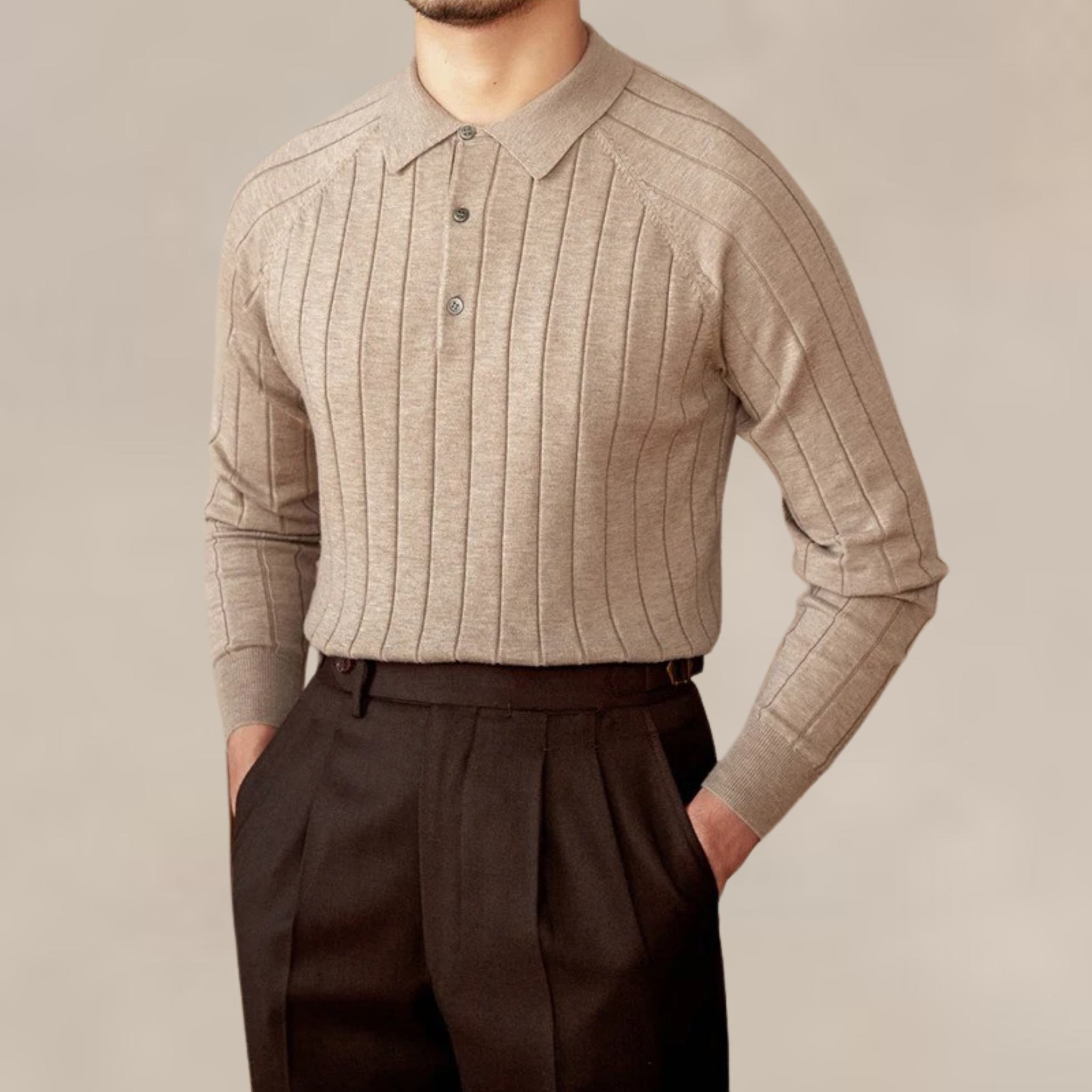 The Ventnor Knit Polo   Tovian Instinct
