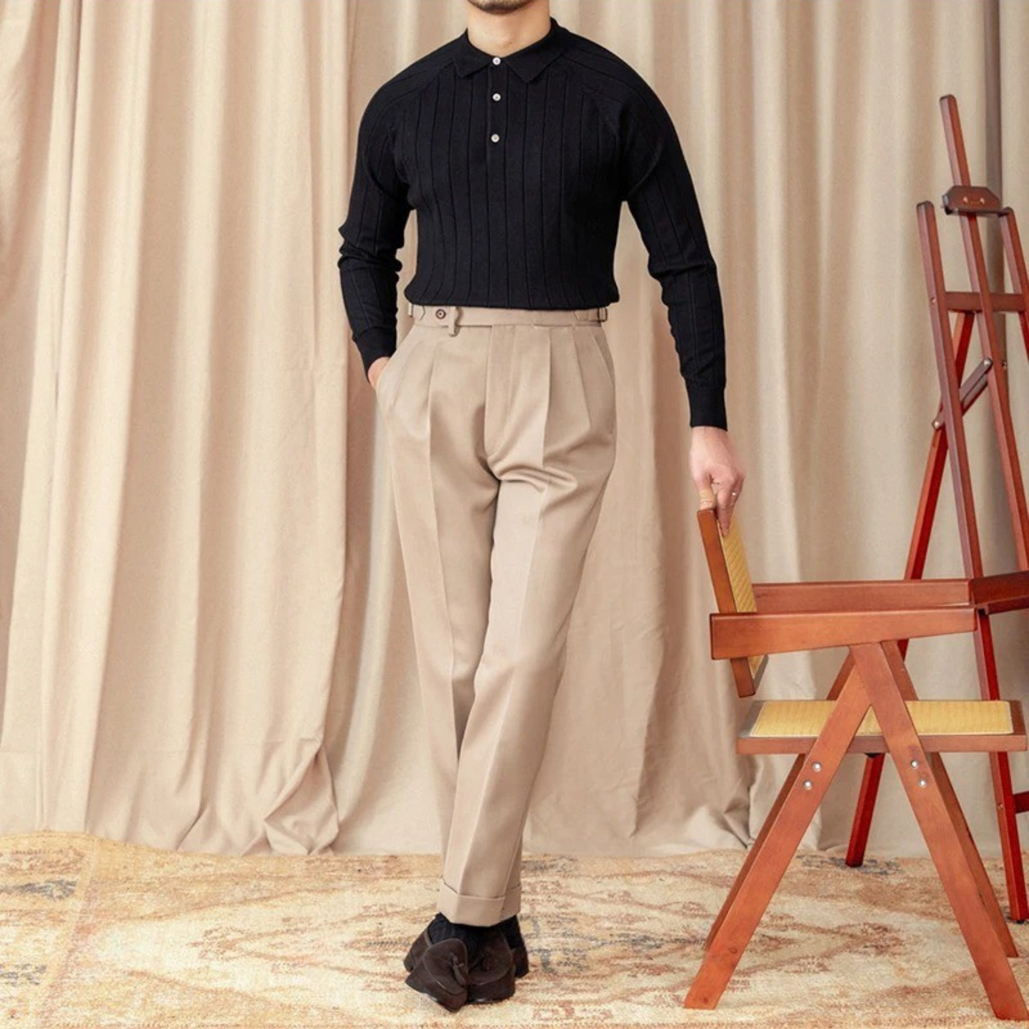 The Ventnor Knit Polo   Tovian Instinct