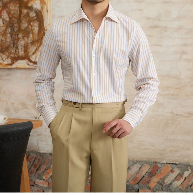The Vittore Striped Shirt Tovian Instinct
