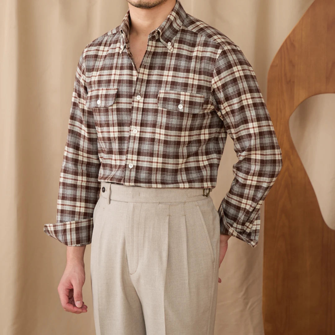 The Moray Plaid Shirt Tovian Instinct