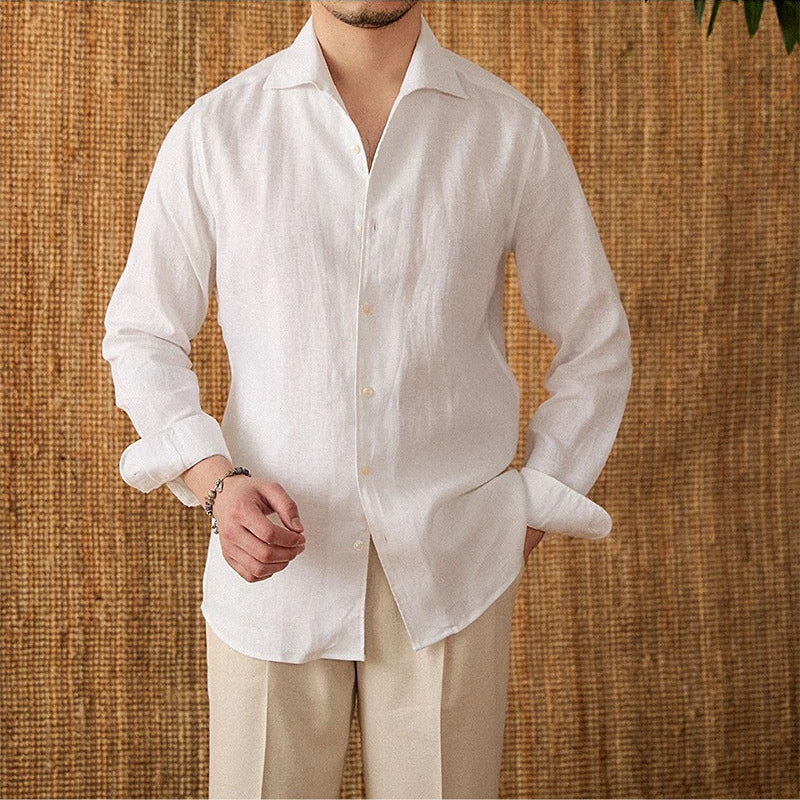 The Levan Linen Shirt Tovian Instinct