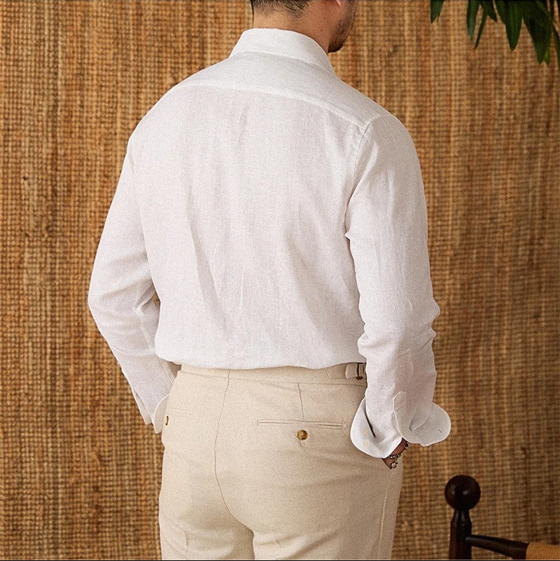 The Levan Linen Shirt Tovian Instinct