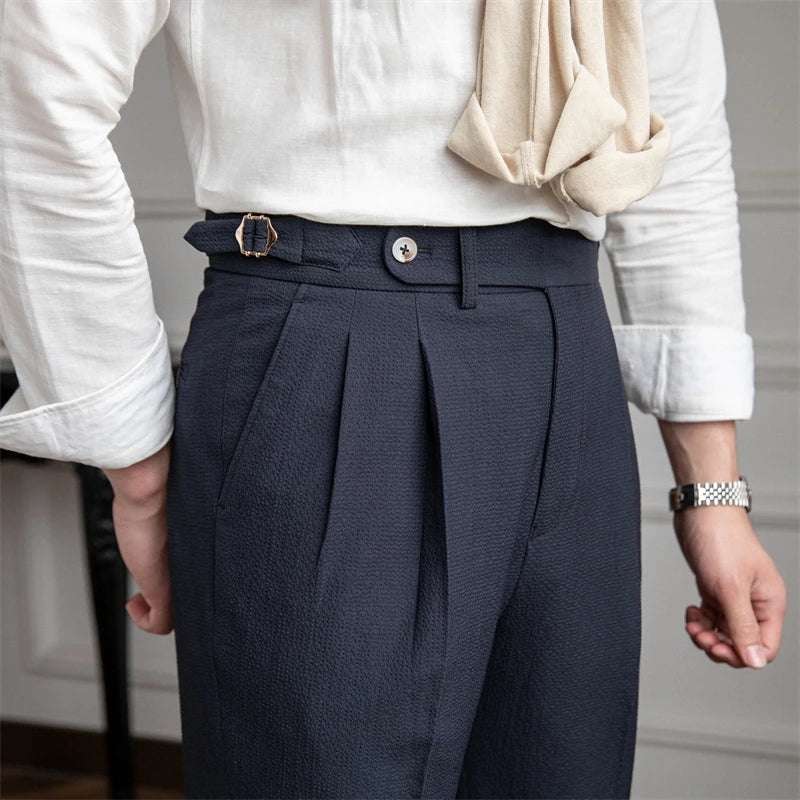 The Montecina Trousers Dark blue / 34 Tovian Instinct