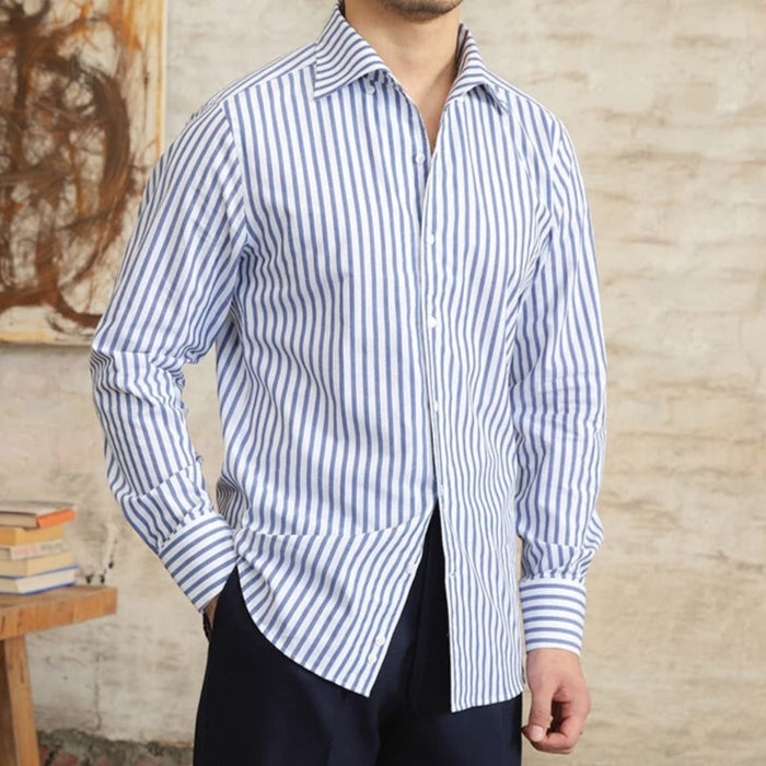 The Vittore Striped Shirt Tovian Instinct