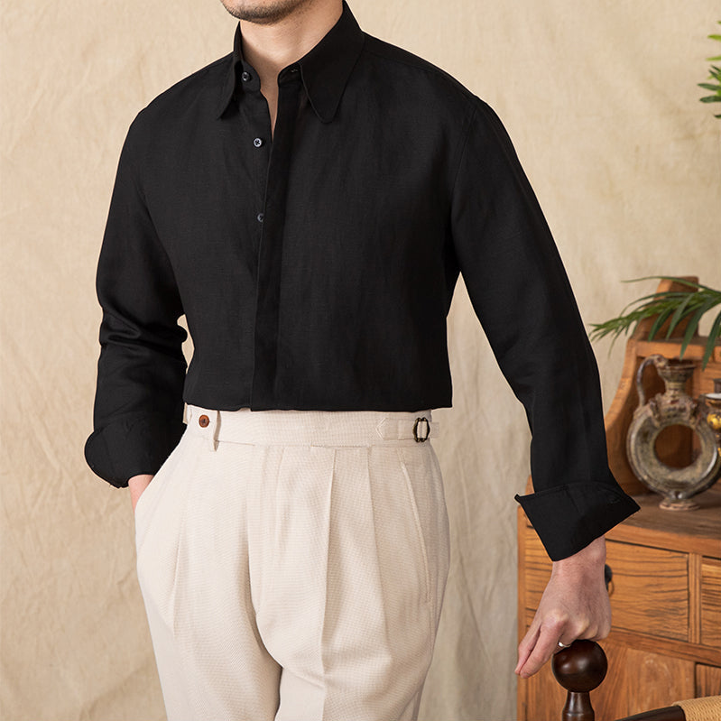 The Salerno Shirt  Black / XL Tovian Instinct