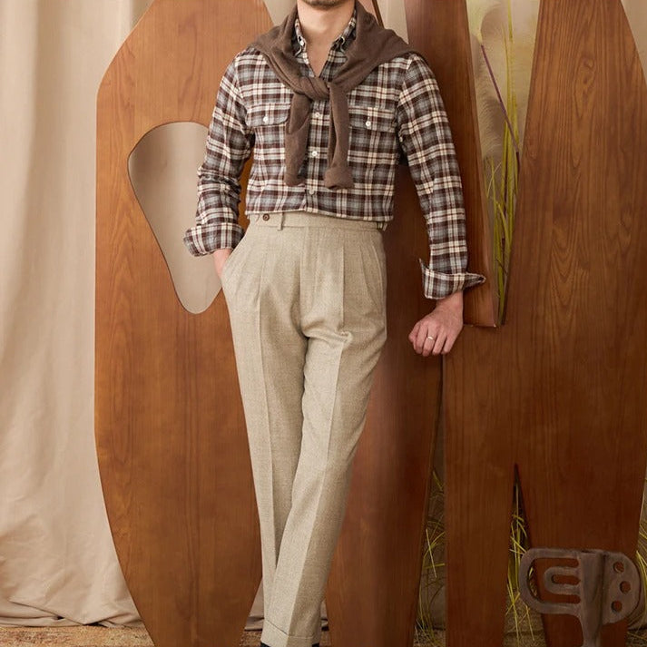 The Moray Plaid Shirt Tovian Instinct