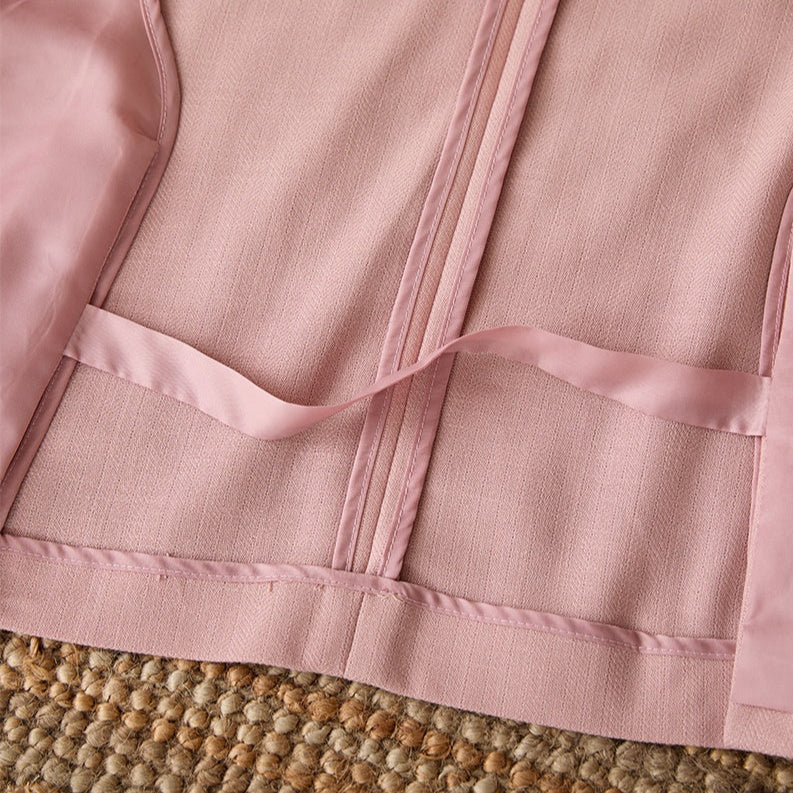 The Valerio Linen-Tencel Blazer Tovian Instinct