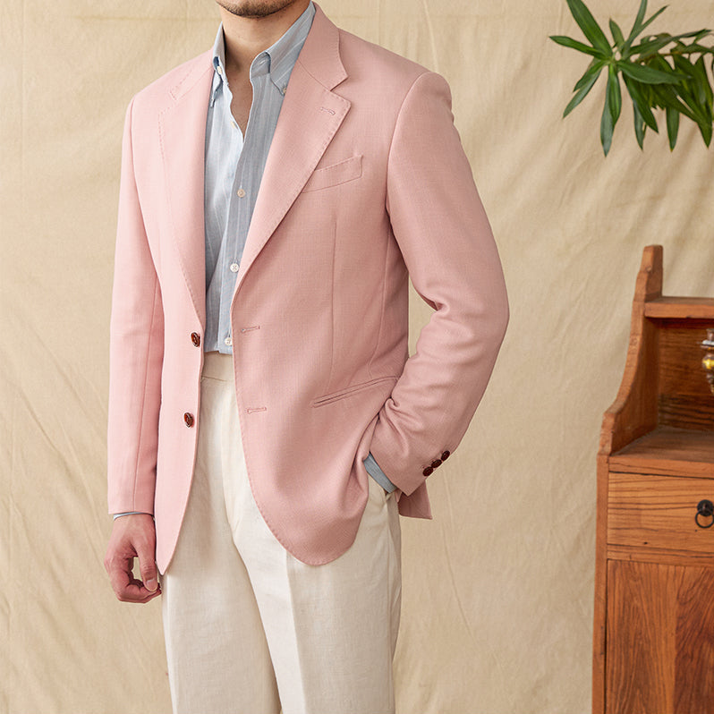 The Valerio Linen-Tencel Blazer Tovian Instinct