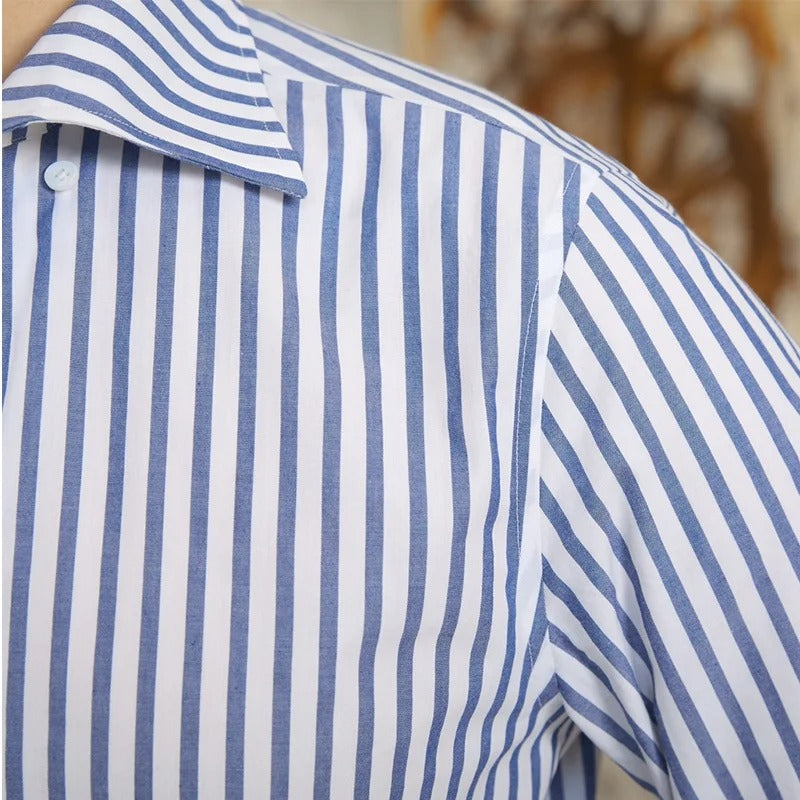 The Vittore Striped Shirt Tovian Instinct