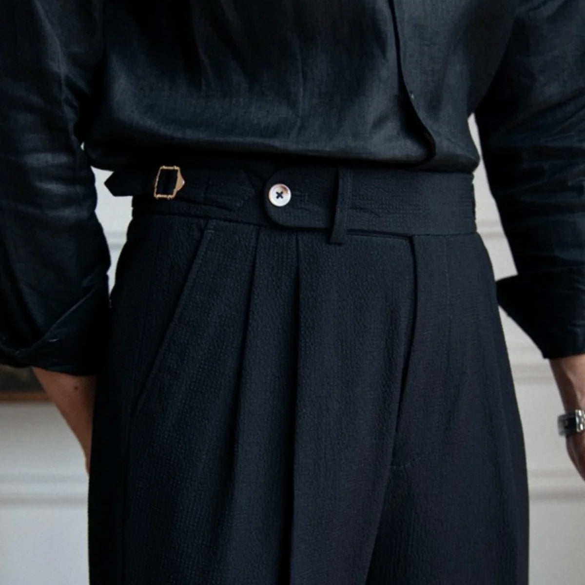 The Montecina Trousers Black / 34 Tovian Instinct