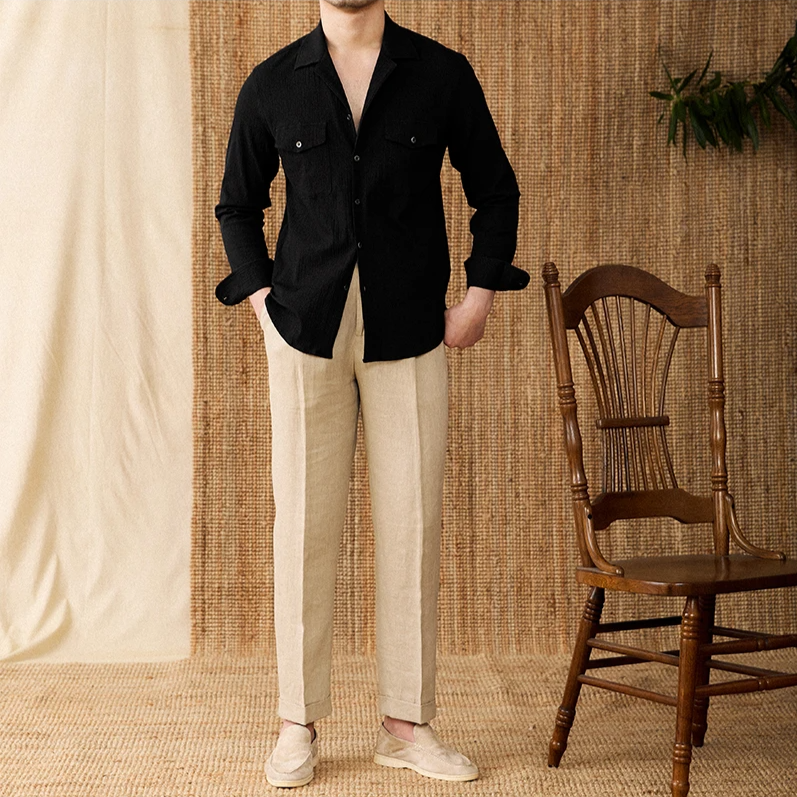 The Amalfi Utility Shirt Tovian Instinct