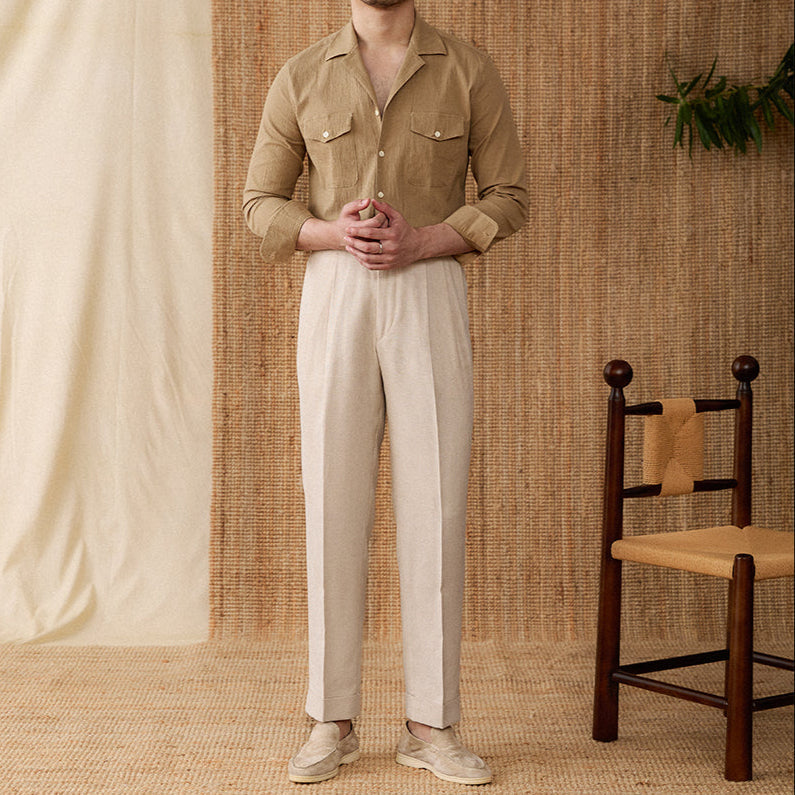 The Amalfi Utility Shirt Tovian Instinct