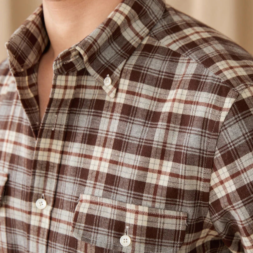 The Moray Plaid Shirt Tovian Instinct