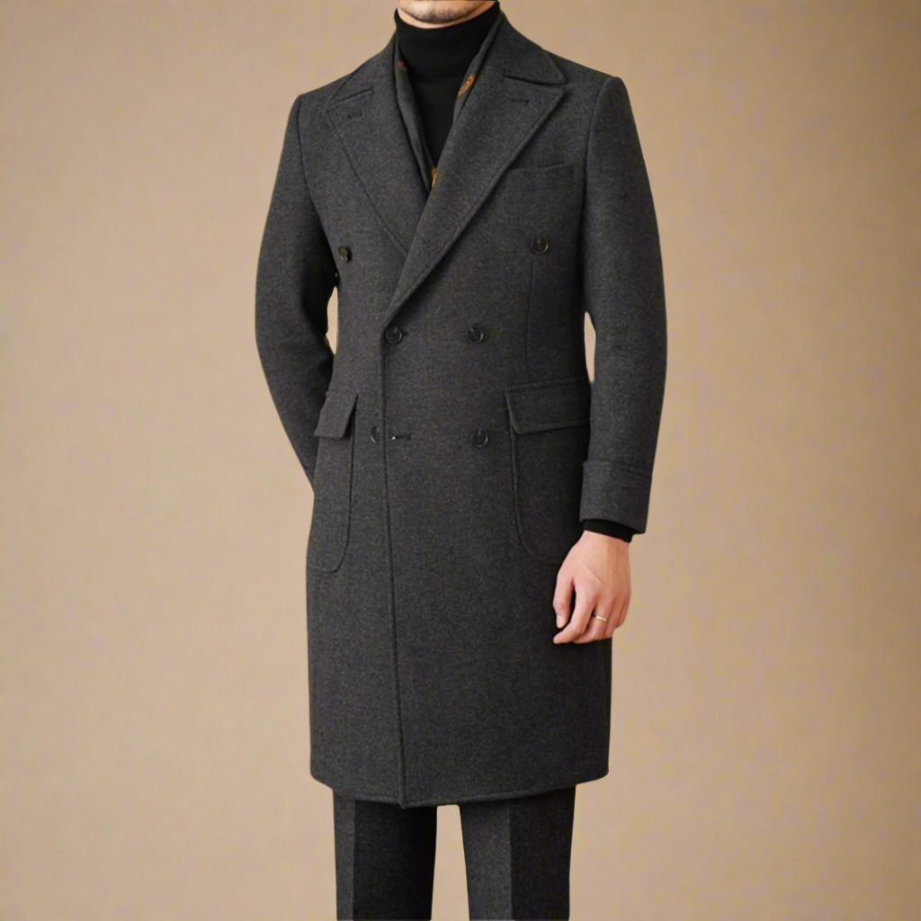 The Ashbury Double-Breasted Overcoat