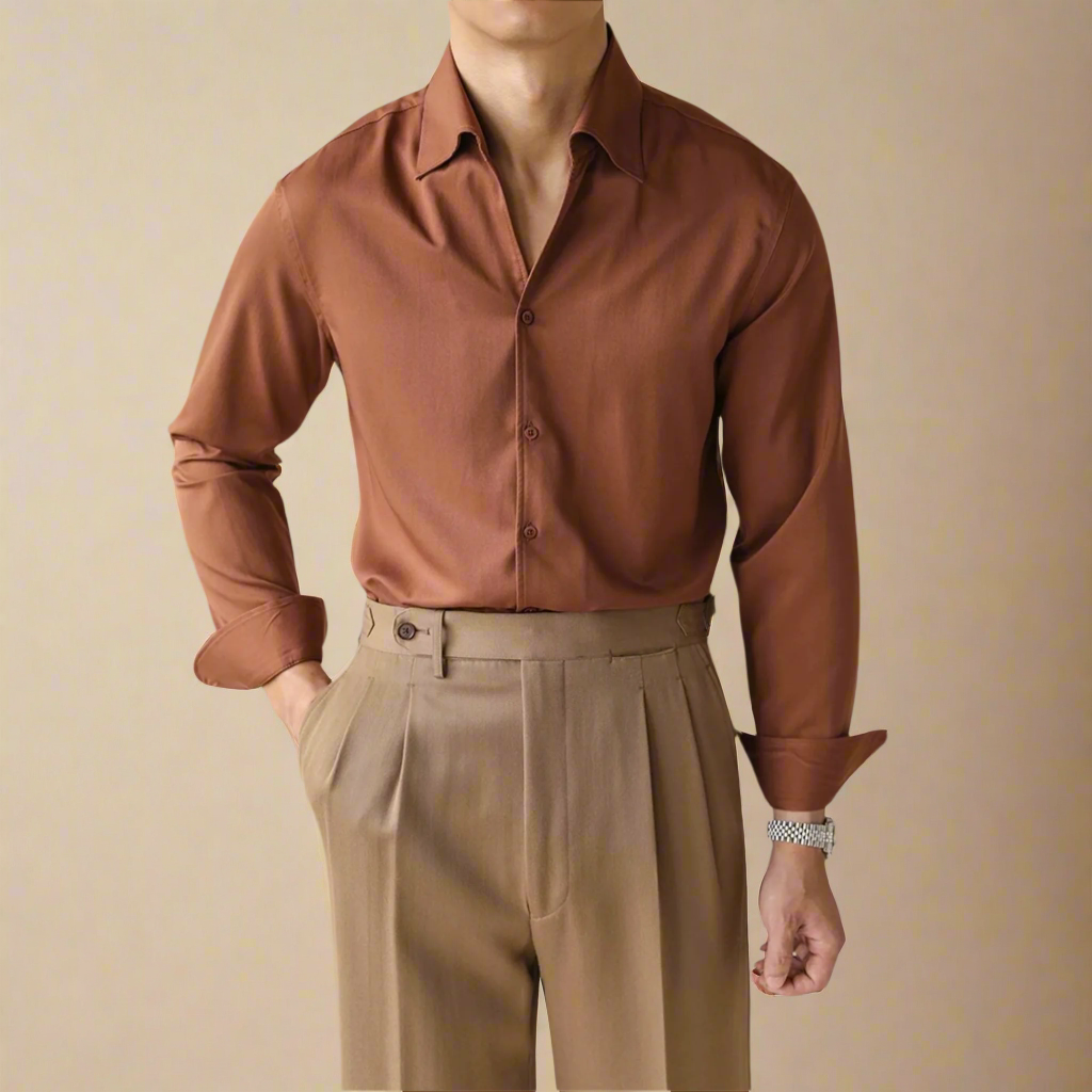 The Tavero Satin Shirt