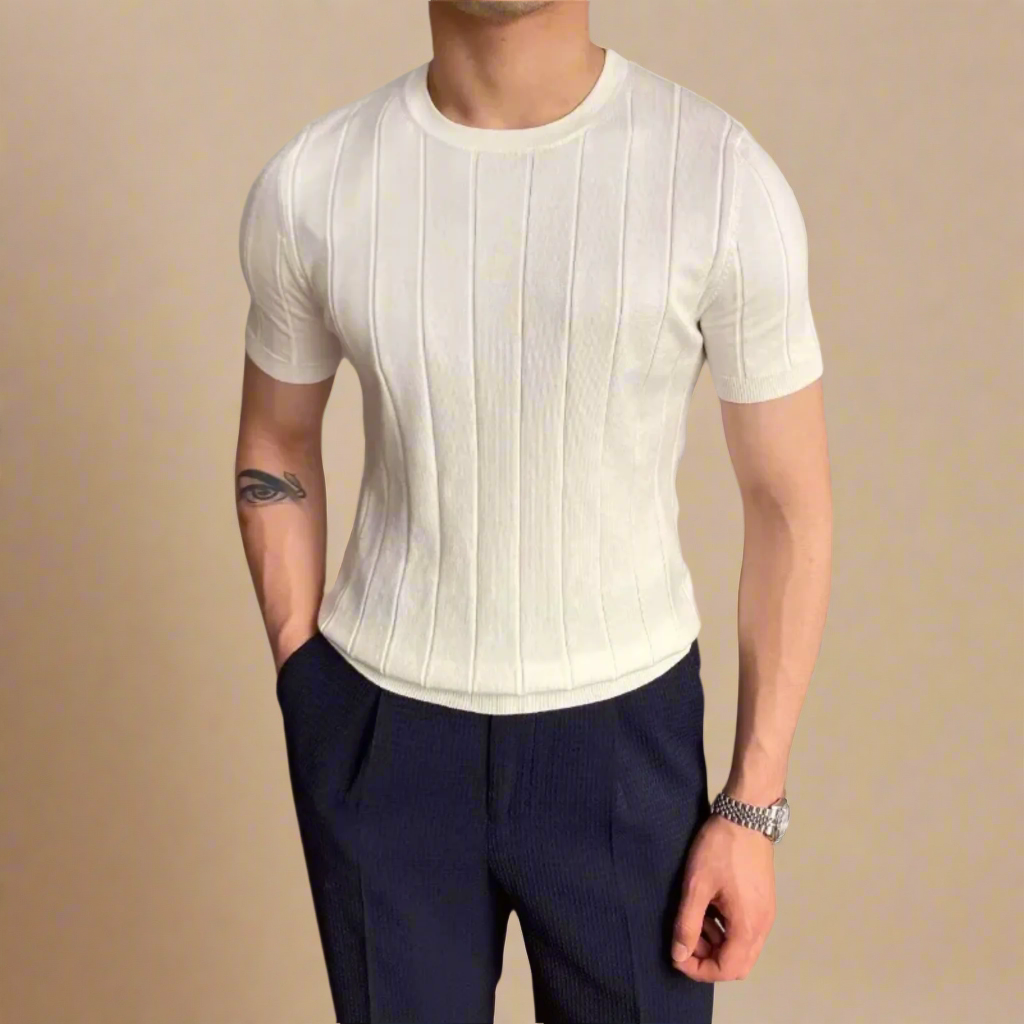 The Dario Knit Tee