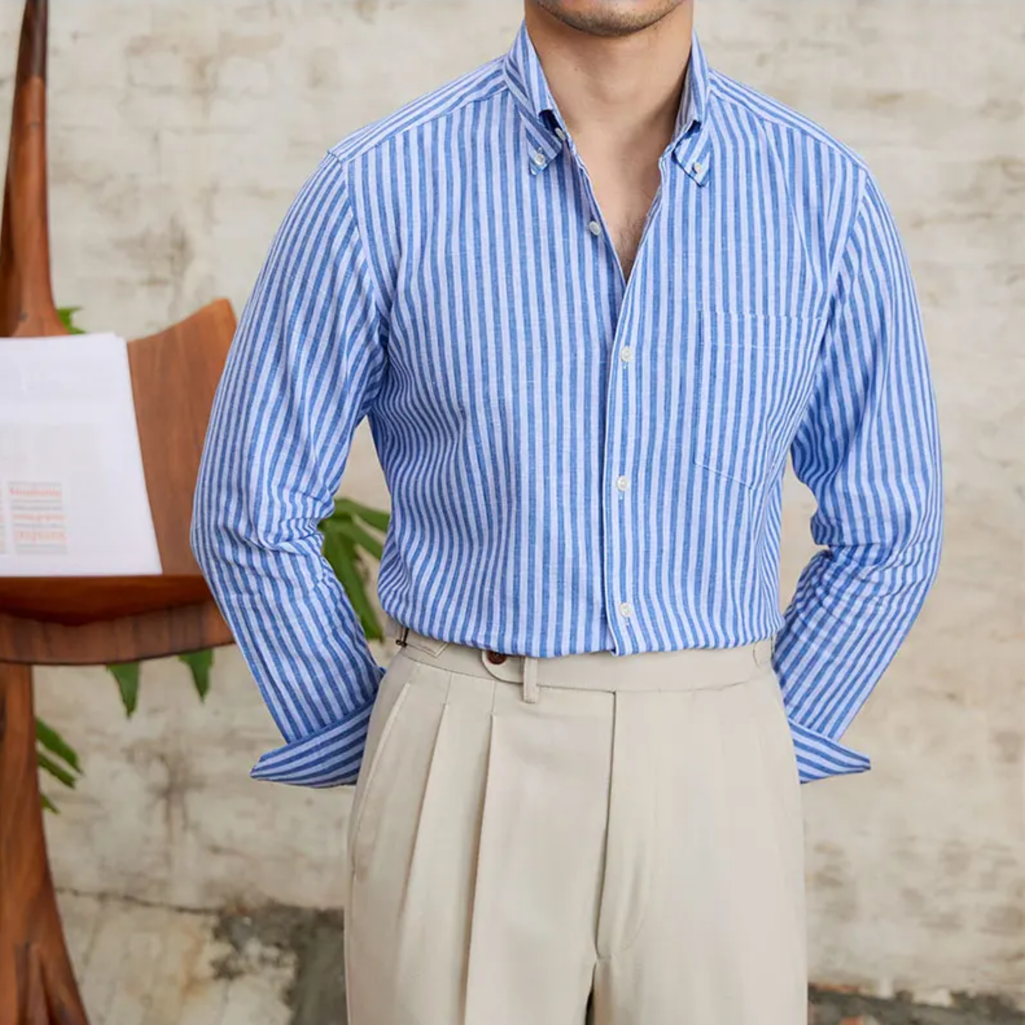 The Rivello Shirt  blue / XL Tovian Instinct