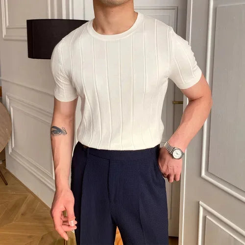 The Dario Knit Tee