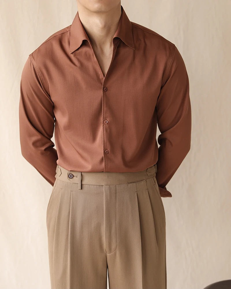 The Tavero Satin Shirt