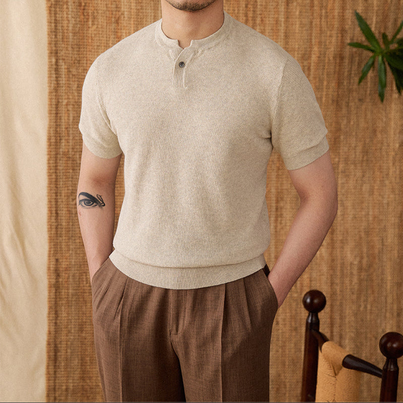 The Monaco Button Tee