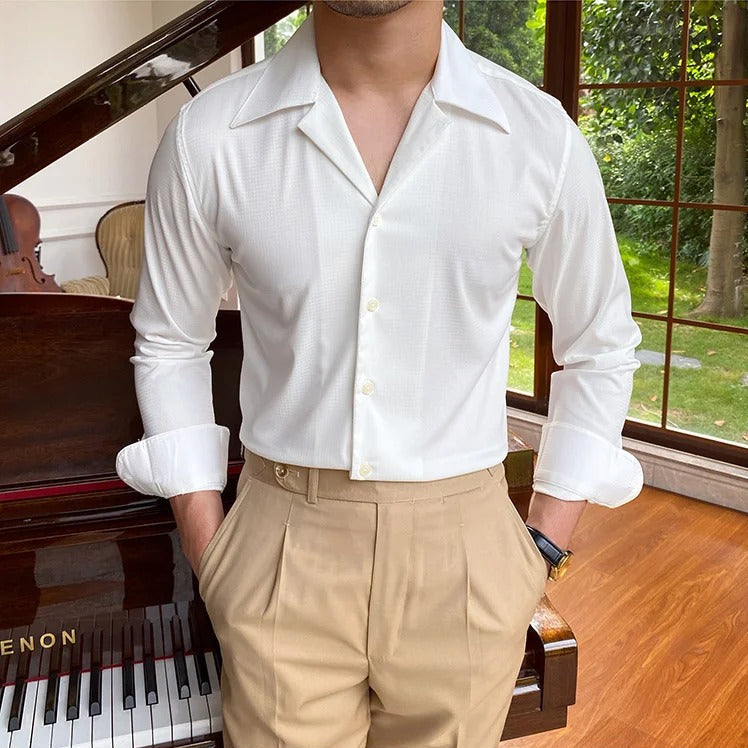 The Capri Spread Collar Shirt