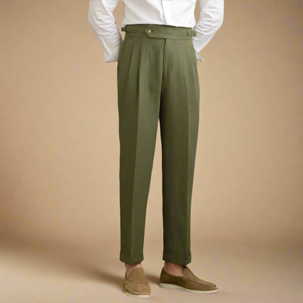 The Valverde Cotton-Linen Trousers